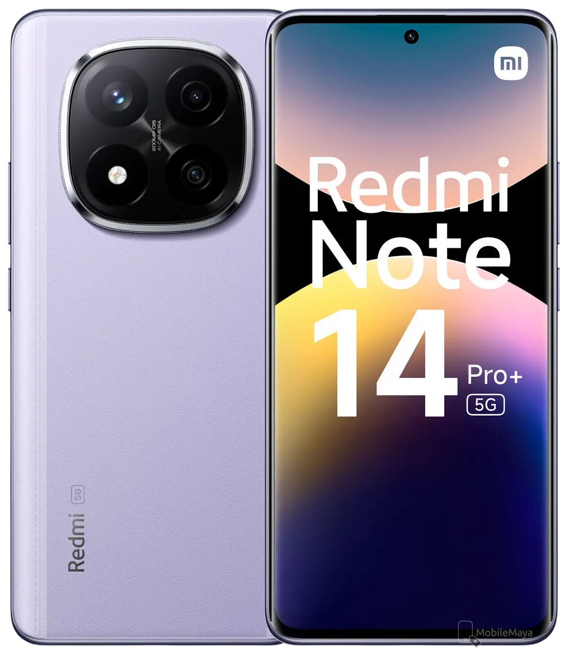 Xiaomi Redmi Note 14 Pro Plus 5G (Global) Lavender Purple official image