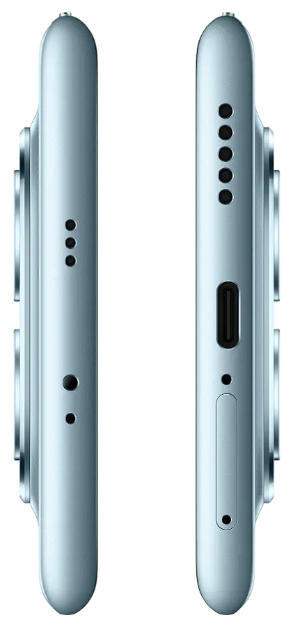 Xiaomi Redmi Note 15 5G Glacier Blue Charging Port Side.