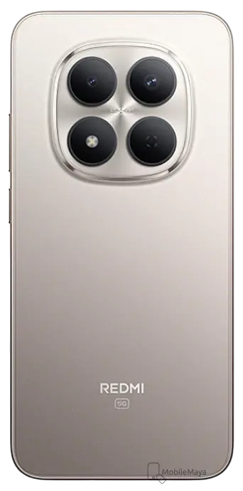 Xiaomi Redmi Note 15 Pro 5G Titanium Back Side Image.