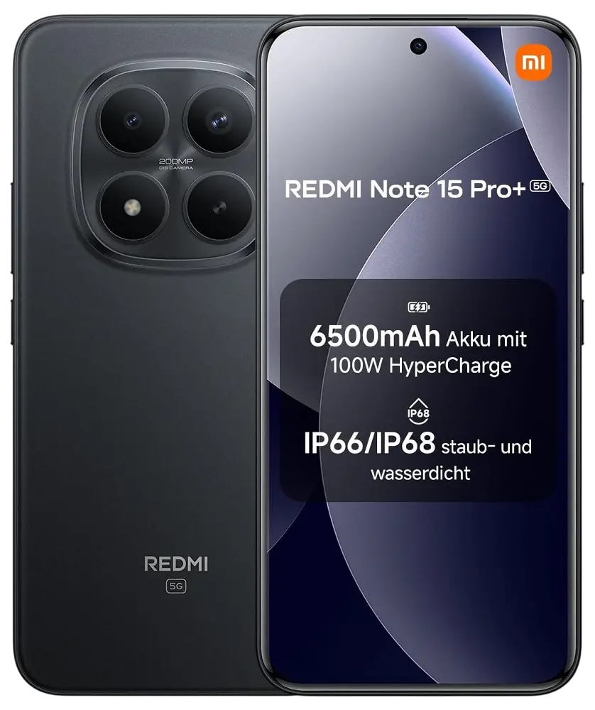 Xiaomi Redmi Note 15 Pro Plus 5G Black Official.
