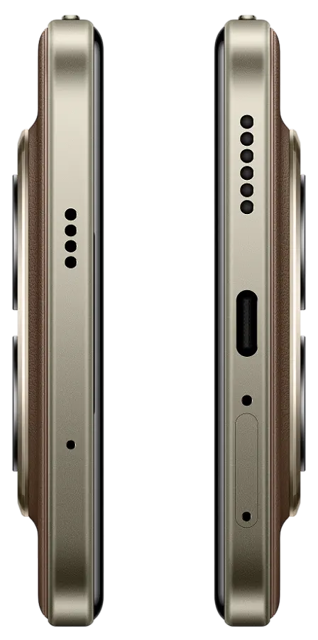 Xiaomi Redmi Note 15 Pro Plus 5G Mocha Brown Charging Port Side.