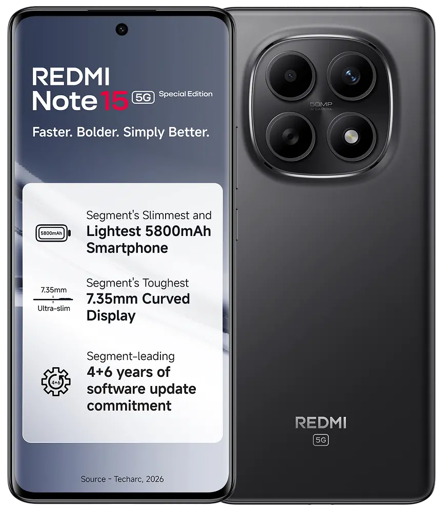 Xiaomi Redmi Note 15 SE 5G Carbon Black Image