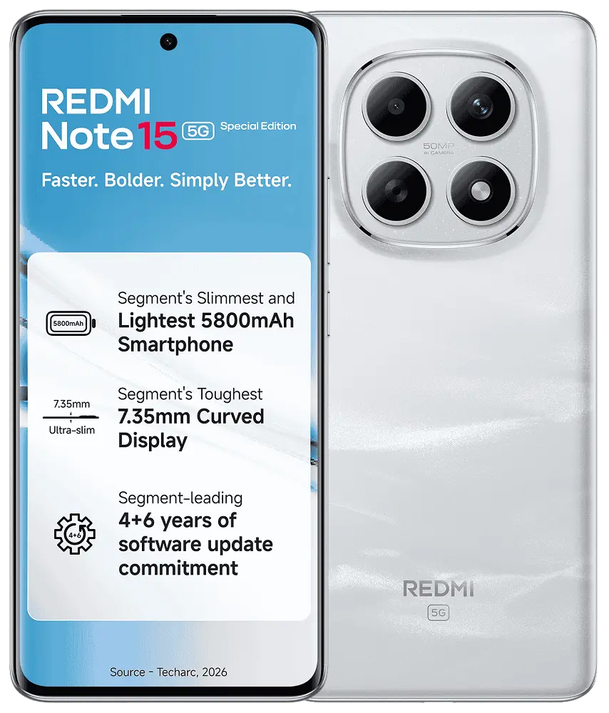 Xiaomi Redmi Note 15 SE 5G Frosted White Image