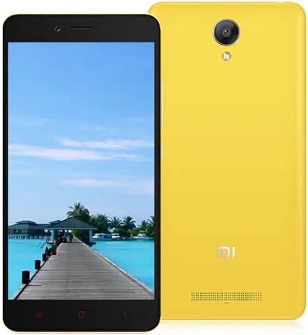 Xiaomi Redmi Note 2 yellow official Image