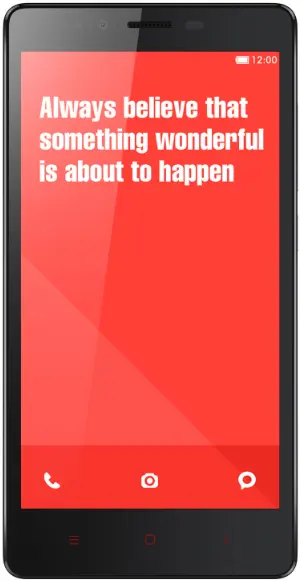 Xiaomi Redmi Note 4G front Image