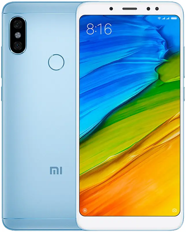 Xiaomi Redmi Note 5 AI Dual Camera Blue official Image
