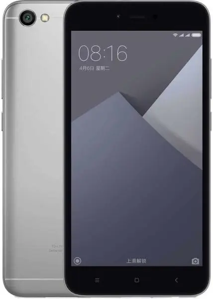 Xiaomi Redmi Note 5A Prime Dark Grey official Image