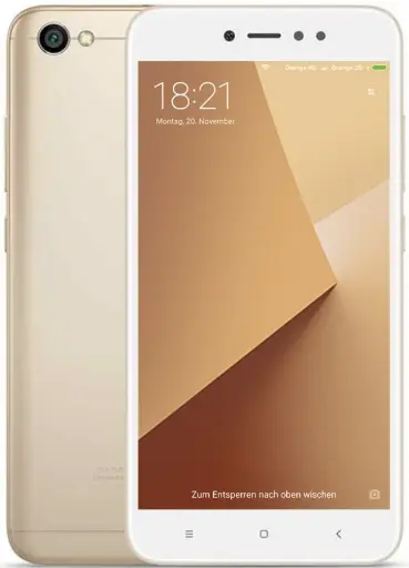 Xiaomi Redmi Note 5A Prime Gold official Image
