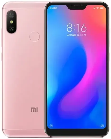 Xiaomi Redmi Note 6 Pro Rose Gold official Image