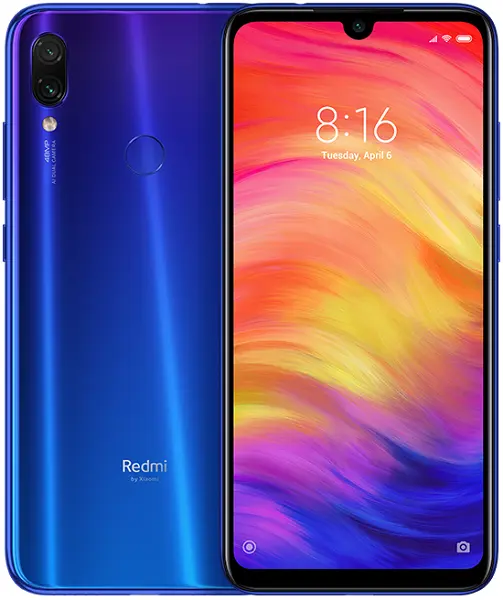 Xiaomi Redmi Note 7 Pro Neptune Blue official Image