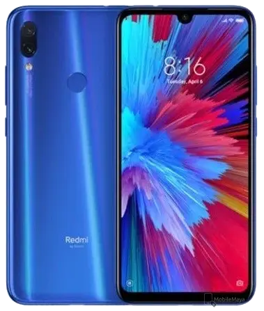 Xiaomi Redmi Note 7S blue color picture