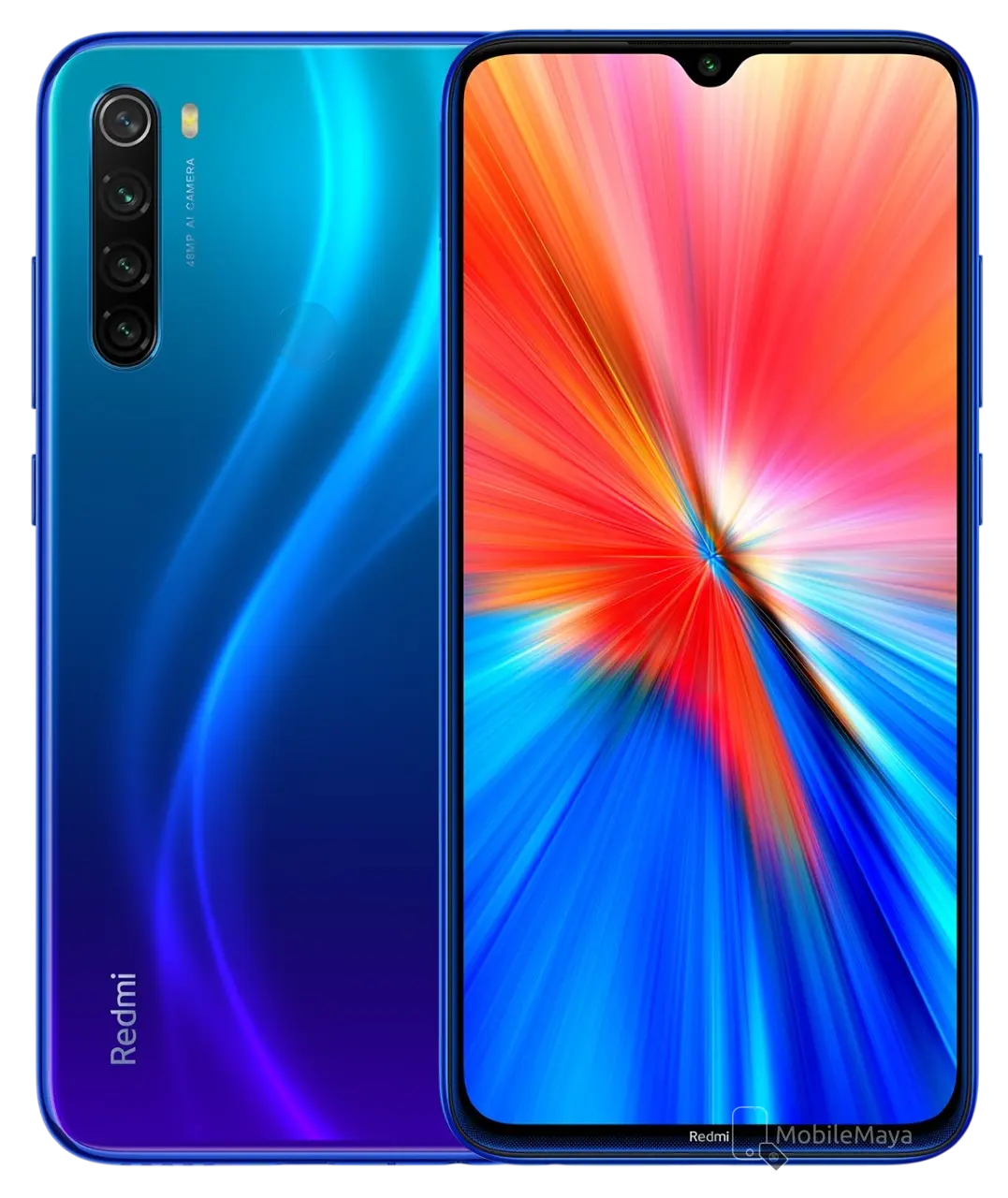 Xiaomi Redmi Note 8 2021 Neptune Blue Officiaol