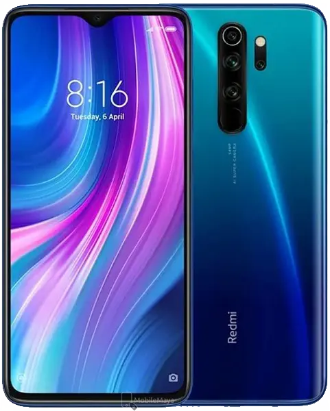 Xiaomi Redmi Note 8 Pro Midnight Blue official Image