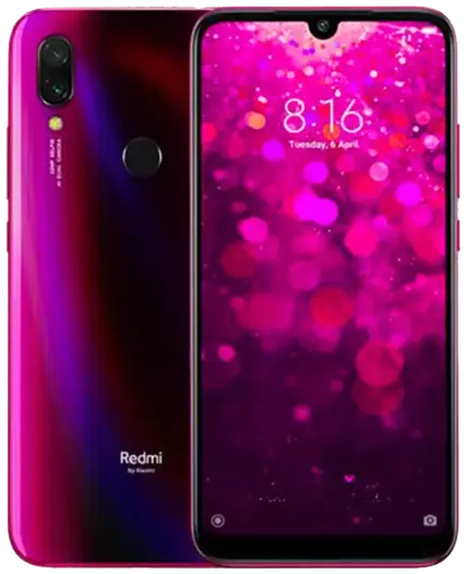Xiaomi Redmi Y3 Bold Red official Image