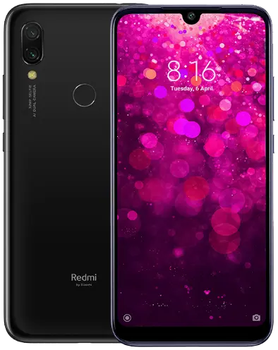Xiaomi Redmi Y3 Prime Black official Image