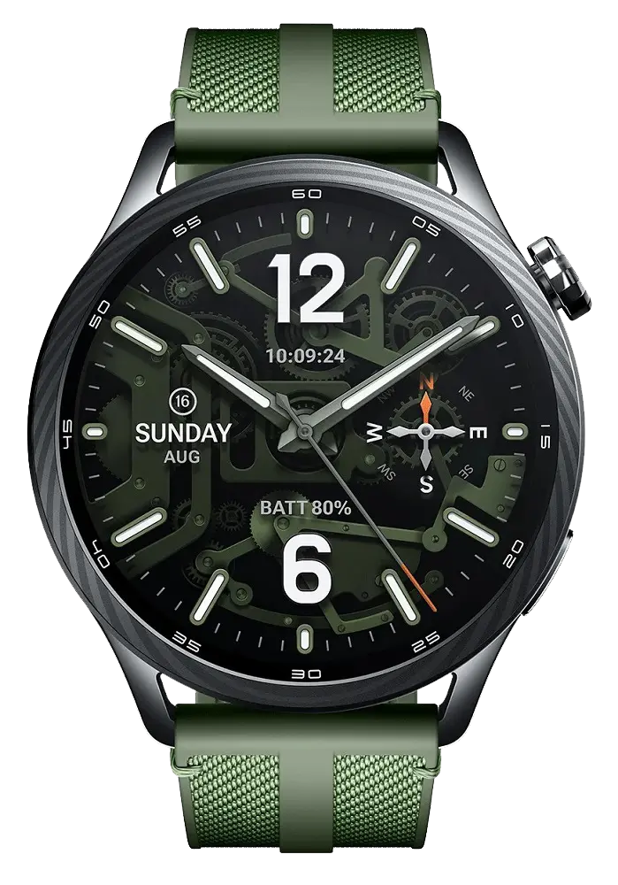 Xiaomi Watch S5 46mm Jungle Green Front Side Image