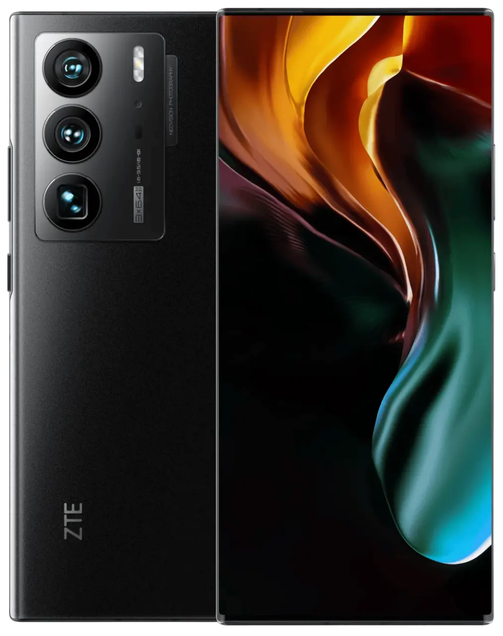 ZTE Axon 40 Ultra Black Official Image