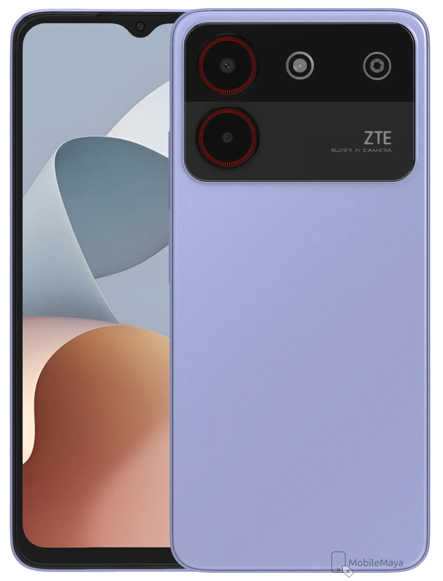 ZTE Blade A54 Lilac Official Image
