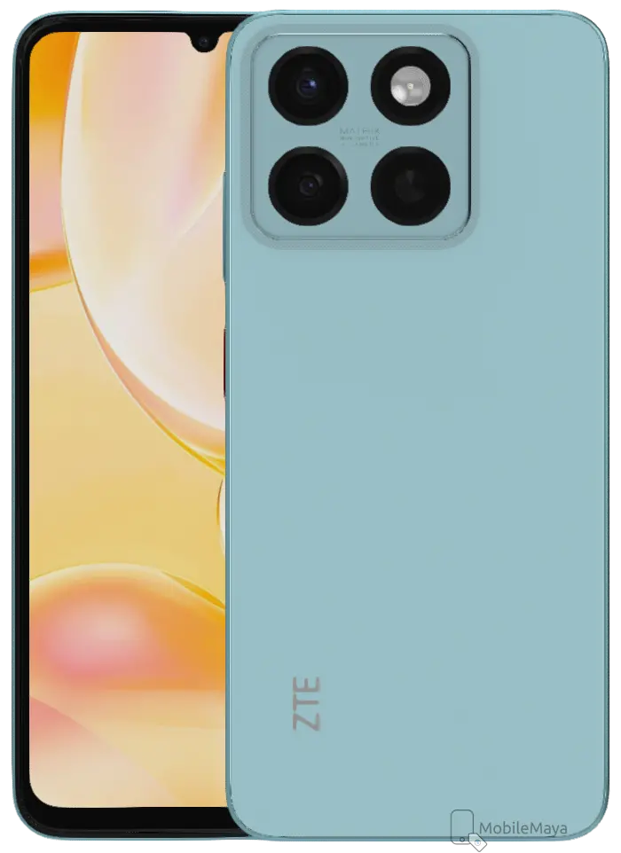 ZTE Blade A55 Mint Green Official Image