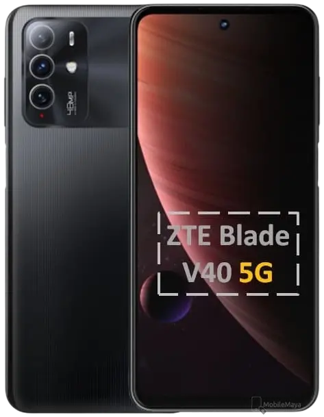 ZTE Blade V40 Black Official Image