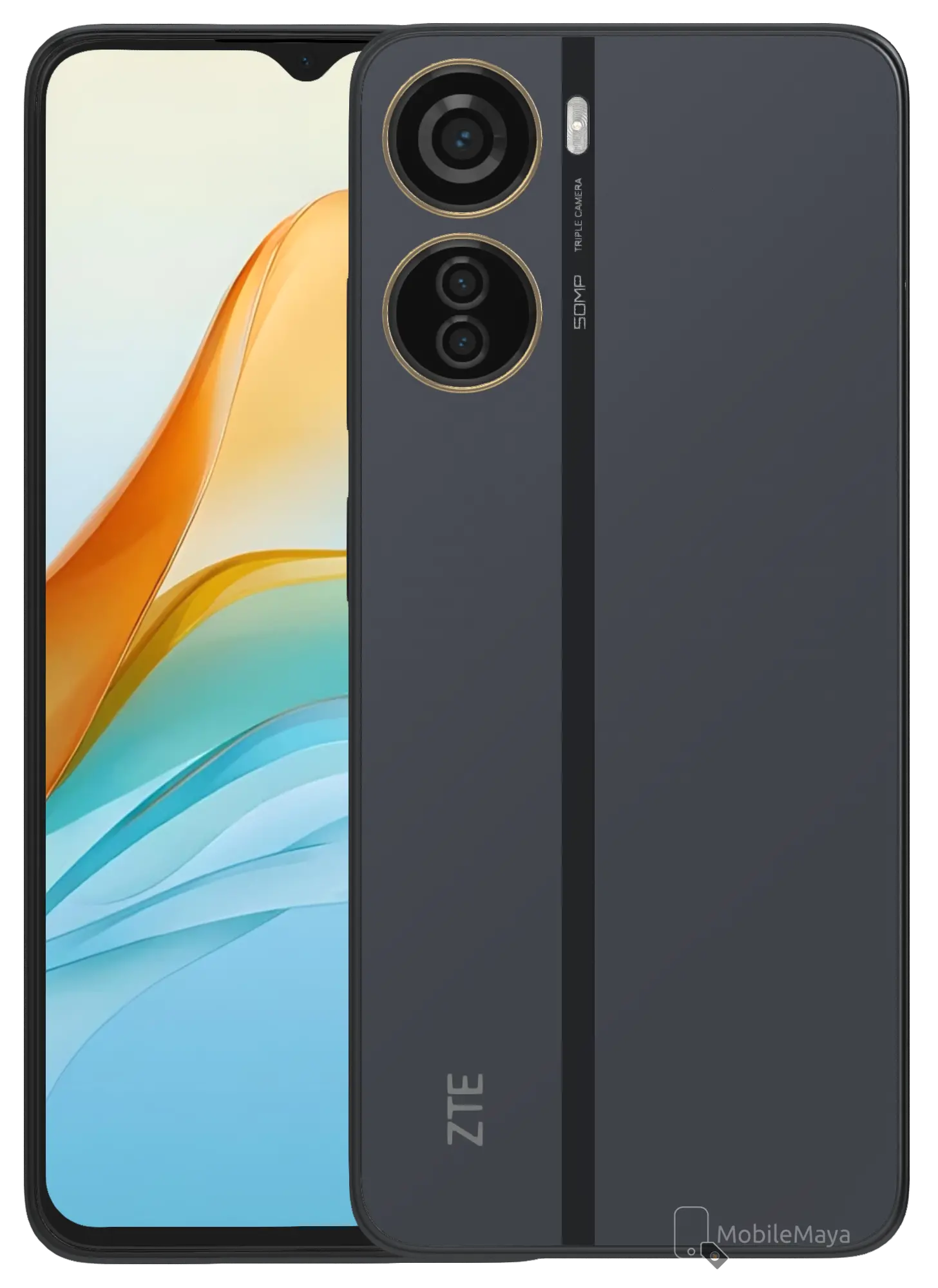 ZTE Blade V40 Design Starry Black Official Image