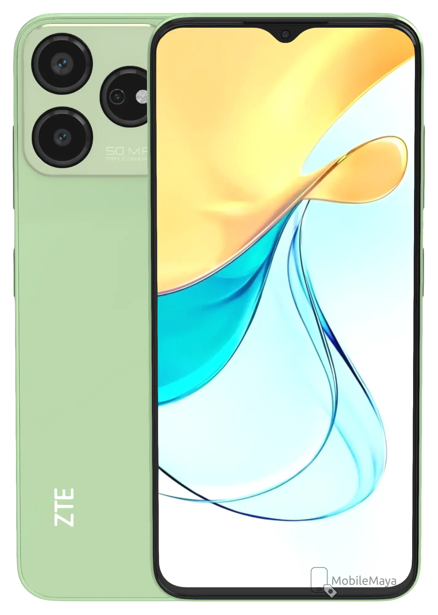 ZTE Blade V50 Design 4G Front Back Image