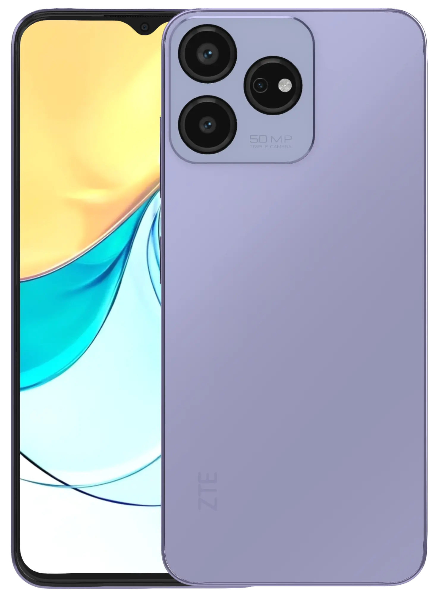 ZTE Blade V50 Design 4G Sunrise Violet Official Image