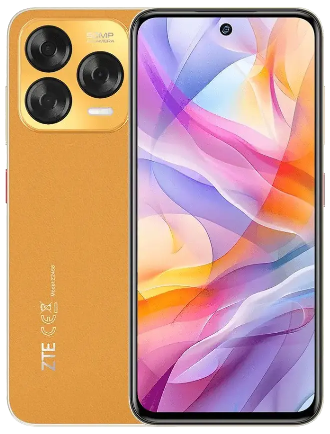 ZTE Blade V70 Design Citrus orange Image.