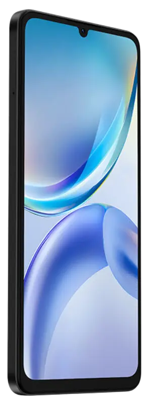 ZTE nubia A36 4G Nebula Black Front Image.
