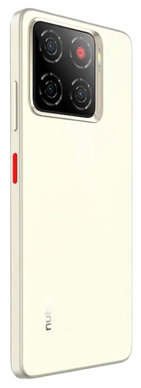 ZTE nubia A56 4G Floating Gold Right Side Image.