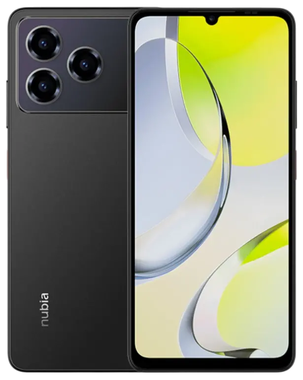 ZTE nubia A76 4G Carbon Black Official.