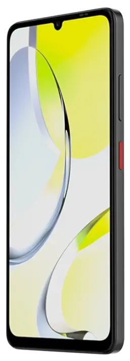 ZTE nubia A76 4G Carbon Black Right Side Image.