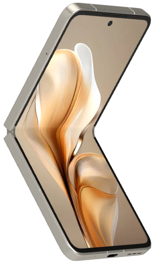 ZTE nubia Flip Sunshine Gold Front Side Image