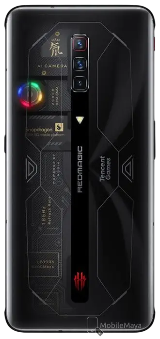 ZTE Nubia Red Magic 6S Pro Back Official Image