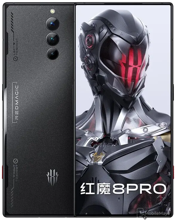 ZTE nubia Red Magic 8 Pro Black Official Image