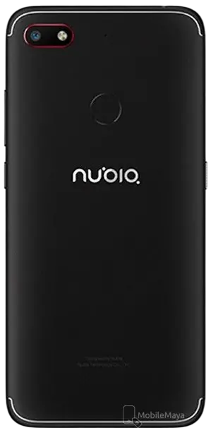 ZTE Nubia V18 Black Back Image