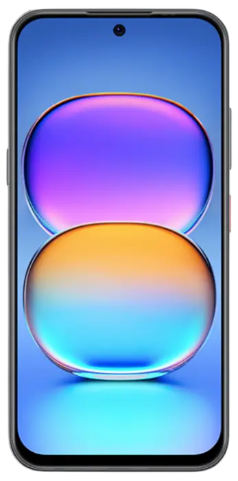 ZTE nubia V80 Pro Black Front Side Image.