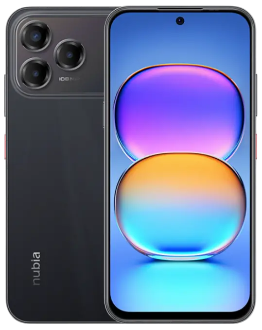 ZTE nubia V80 Pro Black Official Color.