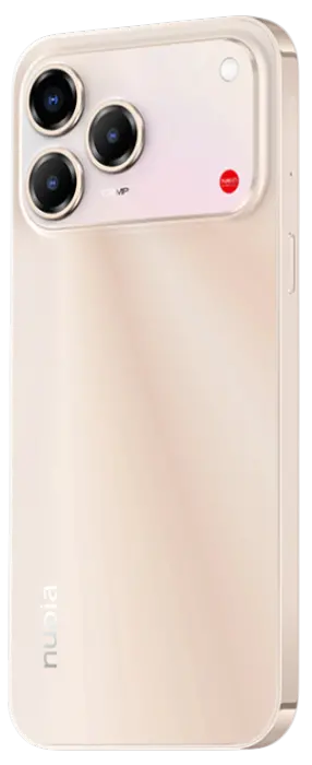 ZTE nubia V80 Pro Gold Left Side Image.