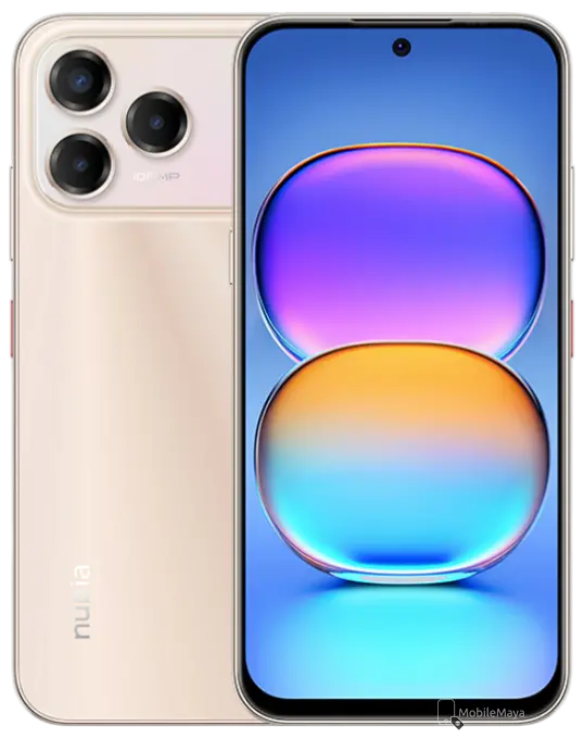 ZTE nubia V80 Pro Gold Official Color.