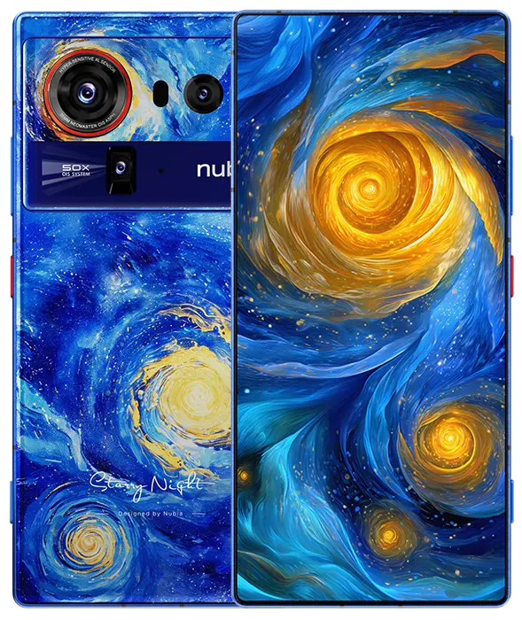 ZTE nubia Z80 Ultra Starry Night Blue Official.